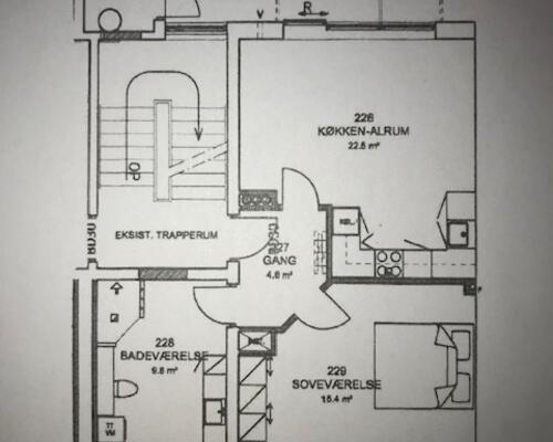 2 værelses lejlighed i Esbjerg