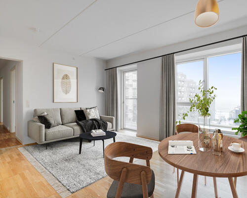 4 værelses lejlighed i København S