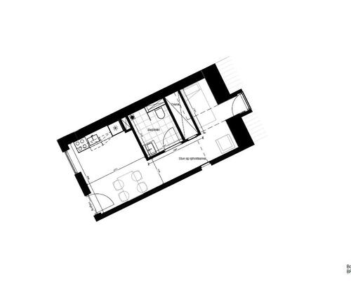 1 værelses lejlighed i Århus C