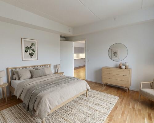 2-værelses med stor altan