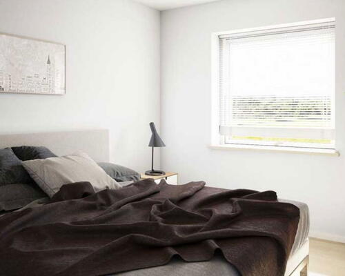 Moderne 4-vær. bolig i stuen med kæmpe, solrig terrasse! Tæt på indkøb. Gulvvarme i hele boligen