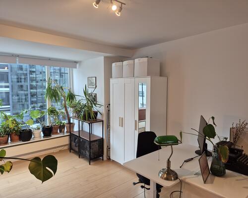 Lys lejlighed med havudsigt, fuldt møbleret, fremlejes i 2-3 måneder