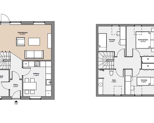 4 værelses hus i Horsens