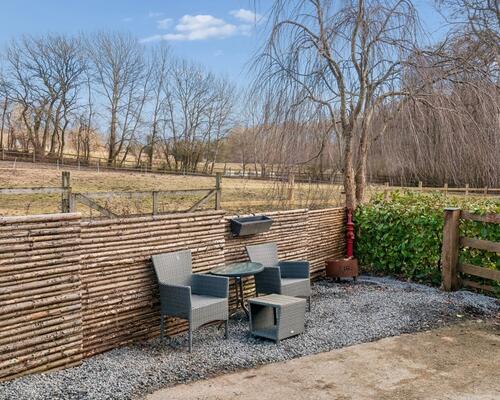 Flot ny lejlighed i naturskønne omgivelser.