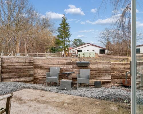 Flot ny lejlighed i naturskønne omgivelser.