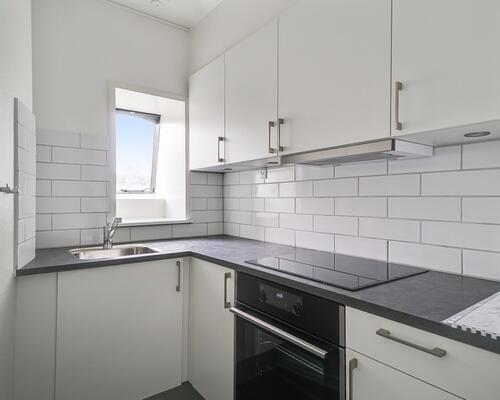 Moderne lejlighed i rolige omgivelser