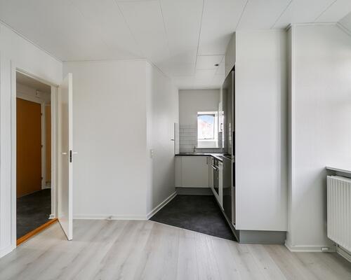 Moderne lejlighed i rolige omgivelser