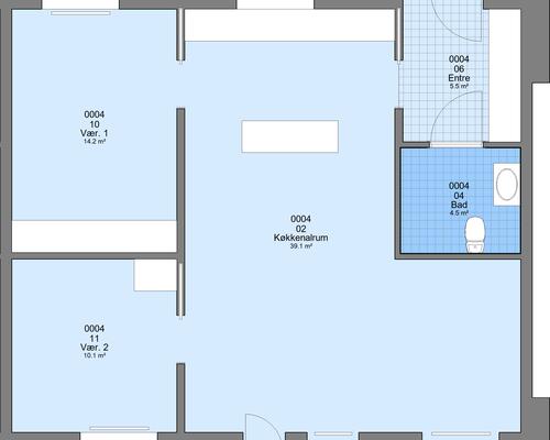 3 værelses lejlighed i Viborg