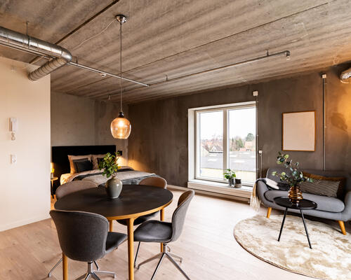 1 værelses lejlighed i Kongens Lyngby