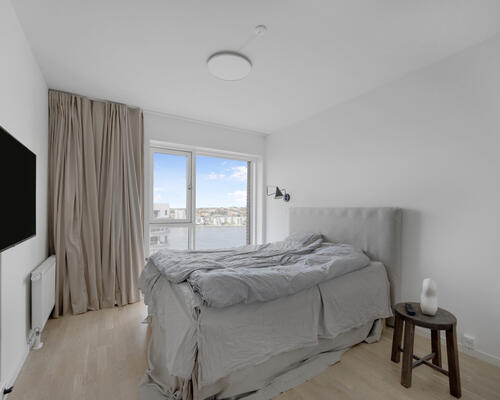 Gennemført 3-værelses lejlighed i Taffeltårnet på Spritten