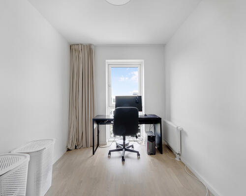 Gennemført 3-værelses lejlighed i Taffeltårnet på Spritten