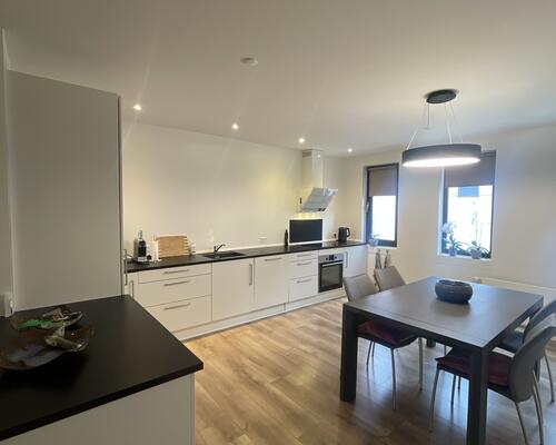 160 m² lækker lejlighed på gågaden med over 100 m² tagterrasse