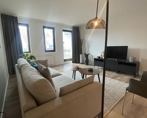 160 m² lækker lejlighed på gågaden med over 100 m² tagterrasse