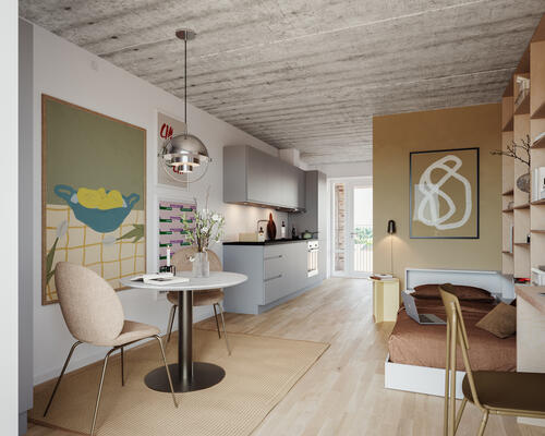 EN LEJLIGHED - MANGE INDRETNINGSMULIGHEDER