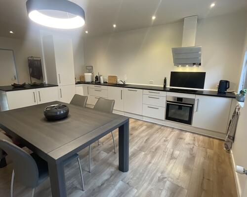 160 m² lækker lejlighed på gågaden med over 100 m² tagterrasse