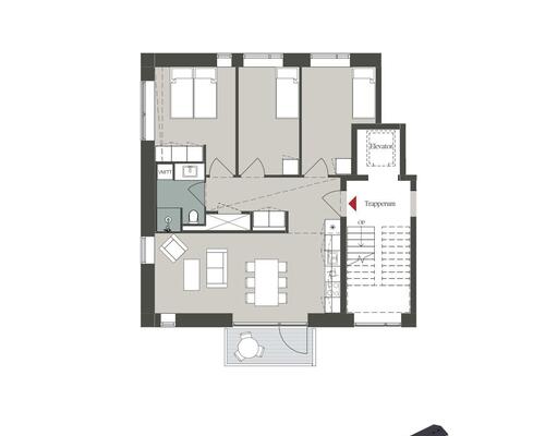 3 værelses lejlighed i Odense V