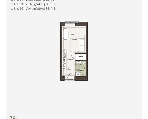 Indret dig, som du vil – mange muligheder i én lejlighed