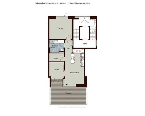 3 værelses lejlighed i Rødovre