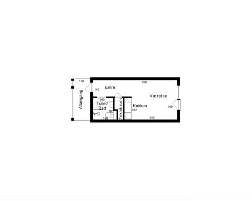 Luksus studiebolig med UNI som nabo