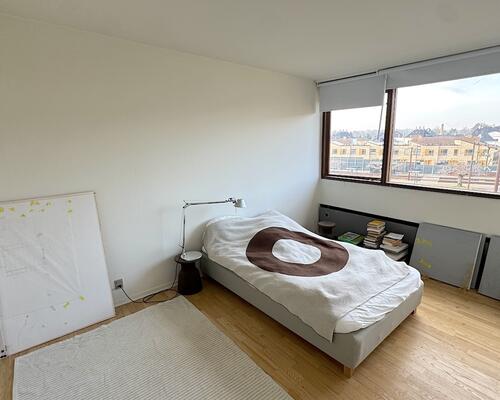 Skøn lejlighed, med terrasse, ved Bellevue Strand