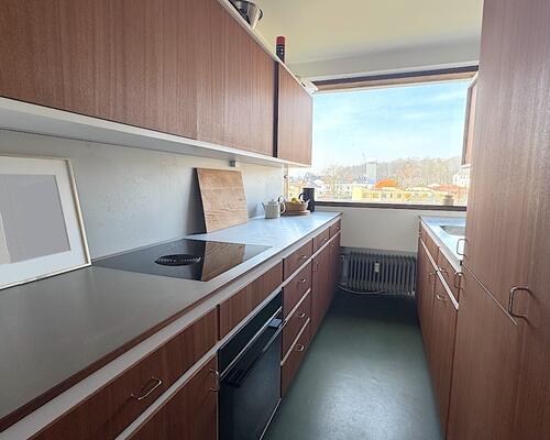 Skøn lejlighed, med terrasse, ved Bellevue Strand