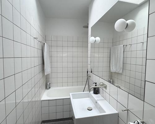 Skøn lejlighed, med terrasse, ved Bellevue Strand