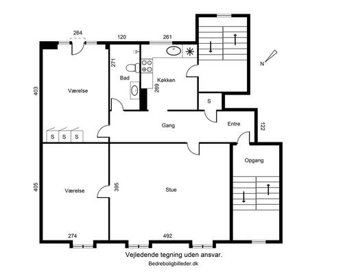 3 værelses lejlighed i Esbjerg