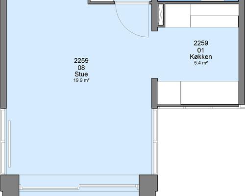 4 værelses lejlighed i Ringsted