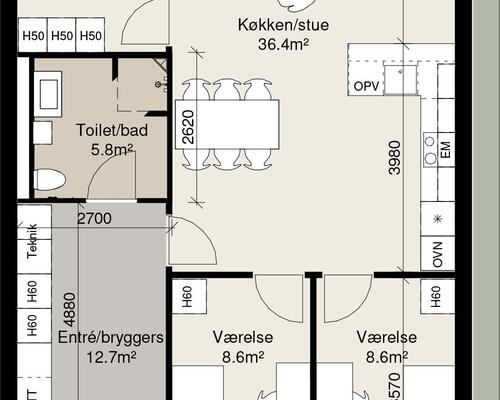 4 værelses hus i Silkeborg