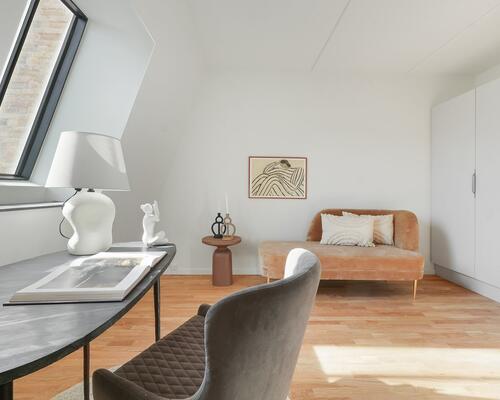 To plan og kæmpe, privat tagterrasse!