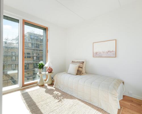 To plan og kæmpe, privat tagterrasse!