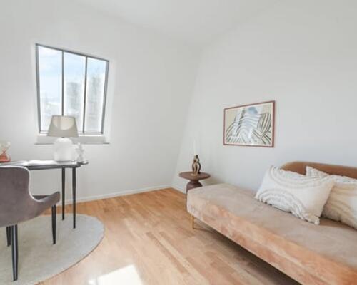 To plan og kæmpe, privat tagterrasse!