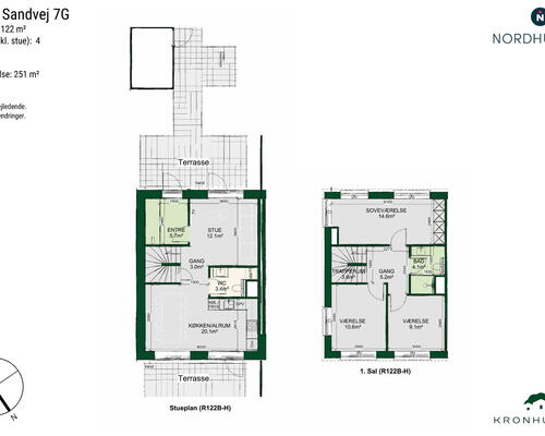 4 værelses hus i Ølsted