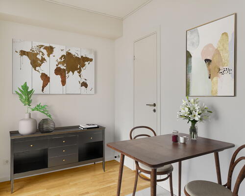 Skøn 1-værelses lejlighed med central placering tæt på indkøb og offentlig transport!