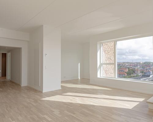 Eksklusiv penthouse-bolig på 14. sal