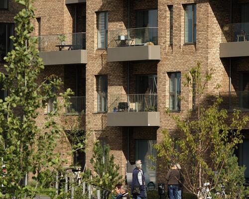 Eksklusiv penthouse-bolig på 14. sal