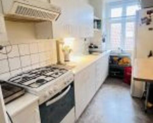 Lys og nyistandsat 2-værelses med fransk altan og tæt på Limfjorden