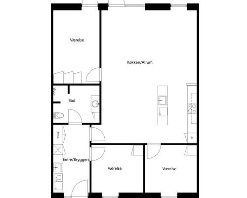 4 værelses hus i Vejle