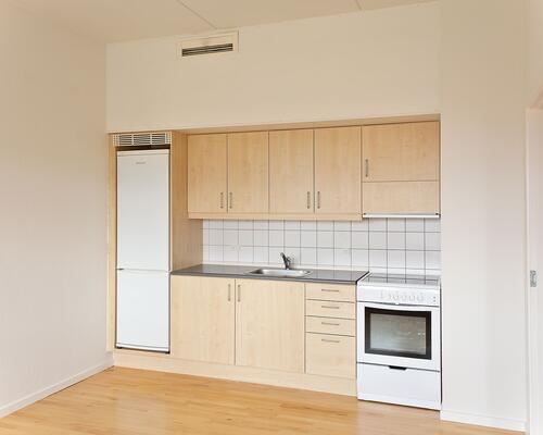 Ungdomslejlighed med udsigt over Herning by