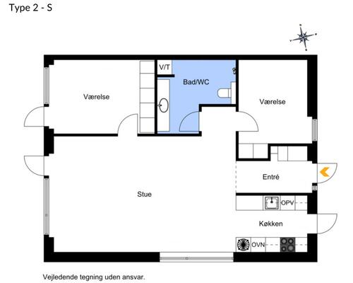 Nyt familievenligt rækkehus i Snejbjerg med privat have/terrasse og mulighed for ladestander.