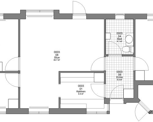 4 værelses hus i Haderslev