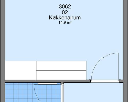 1 værelses lejlighed i Sæby