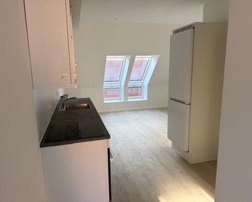 Mega hyggelig og med altan.