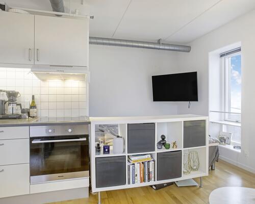 Unik studiebolig på havnefronten i Aalborg