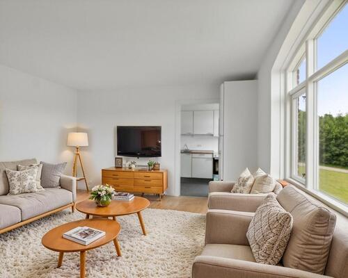 1 vær. lejlighed på 38 kvm. beliggende i pæn ejendom nær fredskov