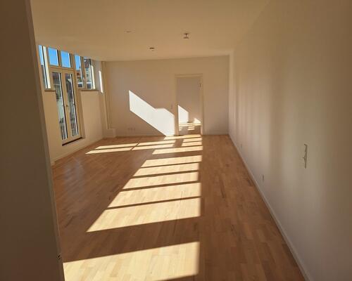 Stor 2-værelses lejlighed med altan og attraktiv beliggenhed på Trøjborg!