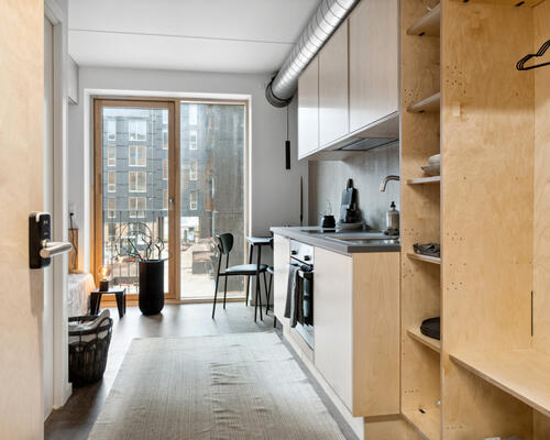 1 værelses lejlighed i Århus C