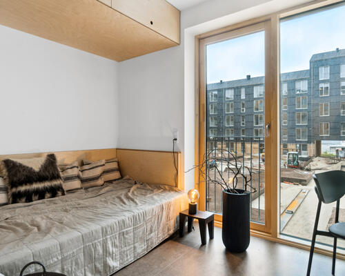 1 værelses lejlighed i Århus C