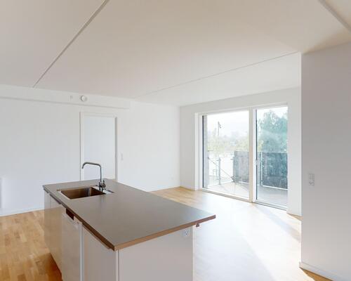 Familievenlig 4-Værelses lejlighed i Kernehuset Irmabyen