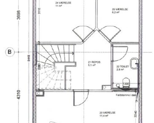 4 værelses lejlighed i Fredericia